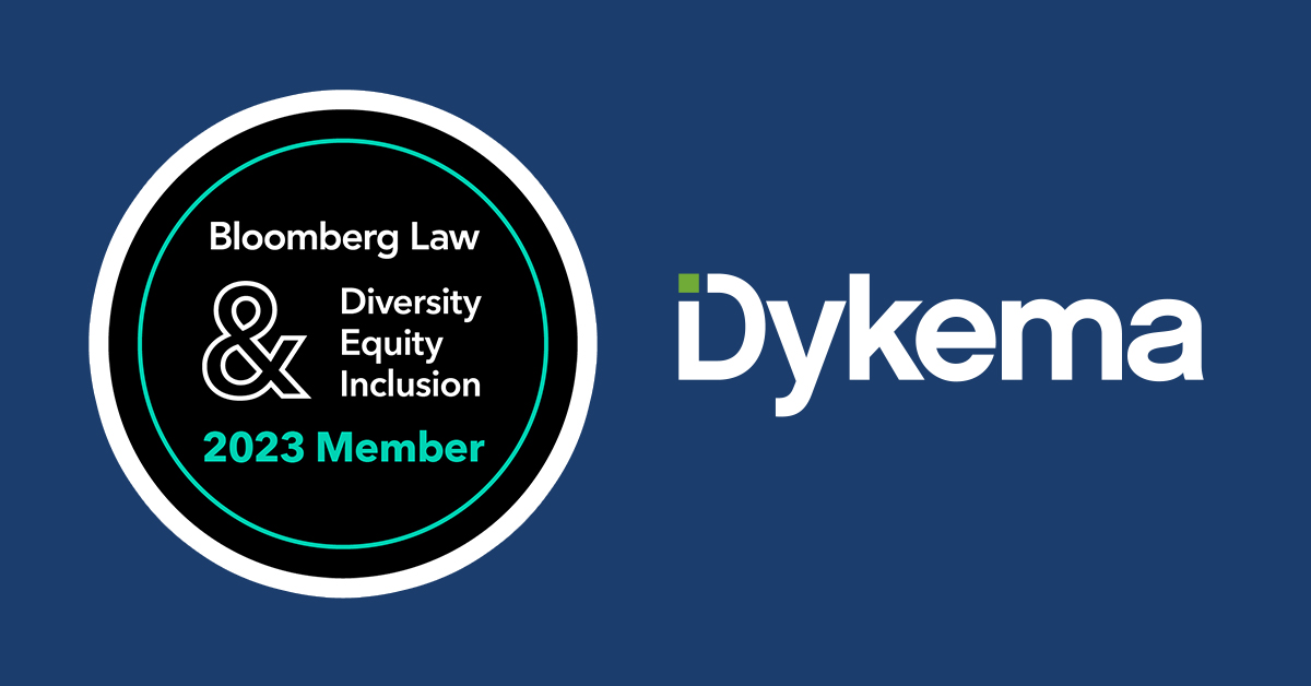 Dykema Named to Bloomberg Law’s Third Annual Diversity, Equity, and